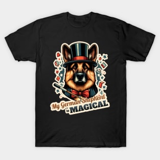 German Shepherd Magician T-Shirt
